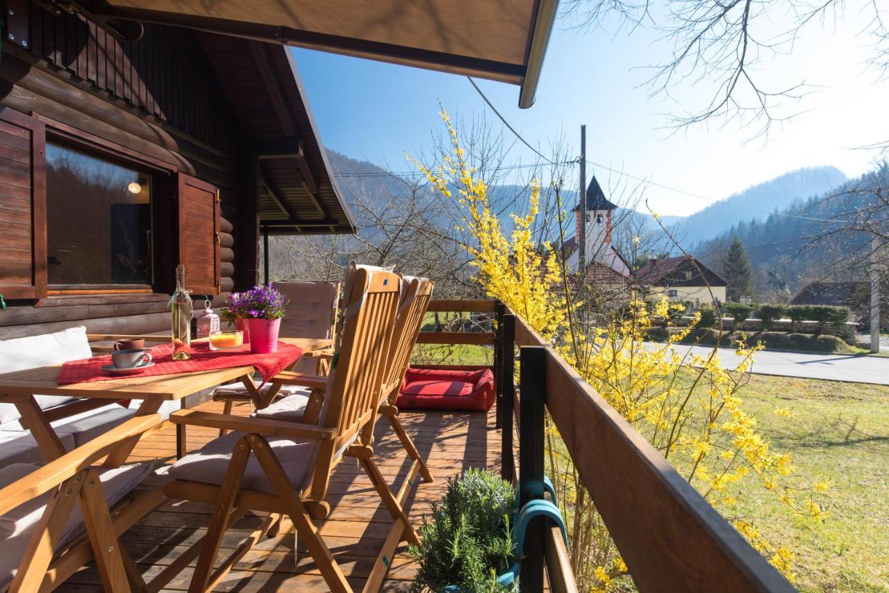Vila Rozi, Osilnica - Vacation House Pr' Vili Rozi Extérieur photo